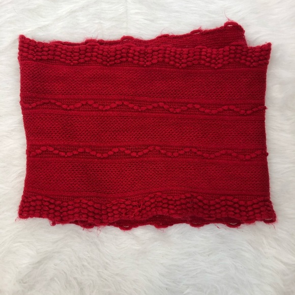 Charming Charlie Red Infinity Scarf - Picture 2 of 3